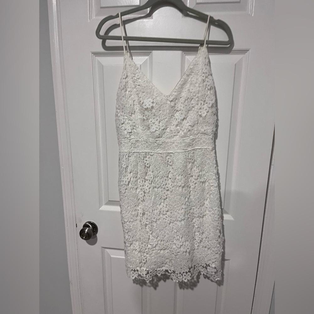 White Lace Dress